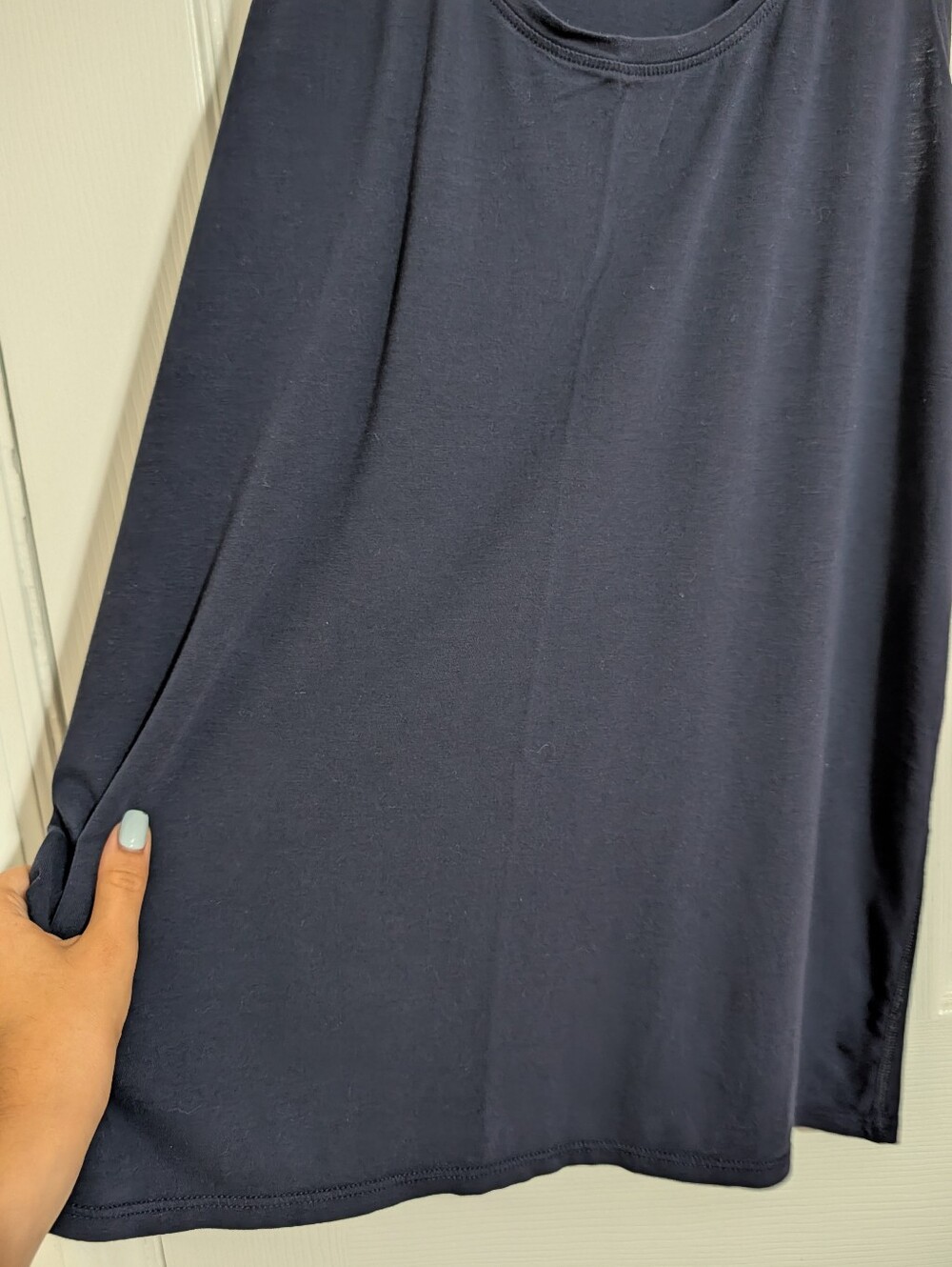 Lululemon Racerback Tank Top Navy Blue Women's Athletic Wear - Picture 3 of 4